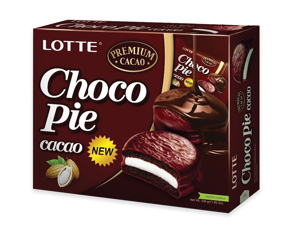 Choco Pie Какао лотте 12 печенье 336 гр8