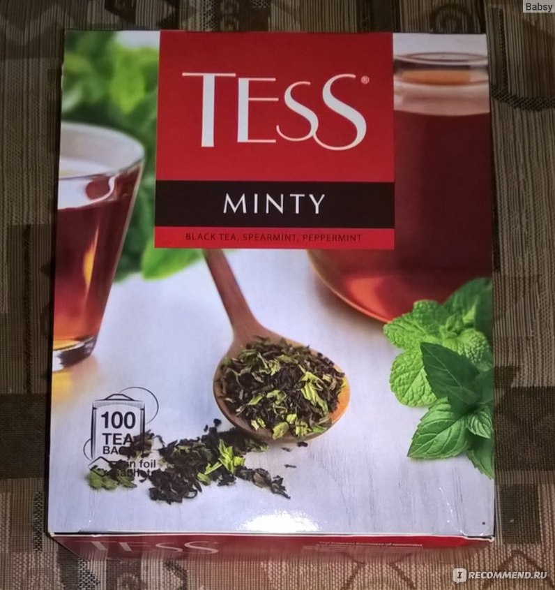 Tess Минти 100*1,5г9 чай