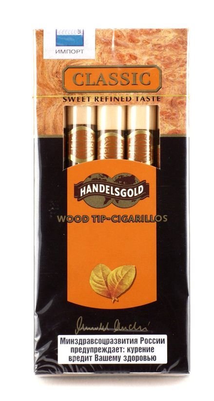 Handelsgold Classic Wood Tip-Cigarillos*5*10*20 МРЦ